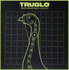 Truglo TG12A6 Tru-See  Self-Adhesive Paper 12 x 12 Turkey Black Target Paper w/Green Accents 6 Per Pack