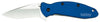 Kershaw 1620NB Scallion  2.40 Drop Point Plain Bead Blasted 420HC Steel Navy Blue Anodized Aluminum Handle Folding