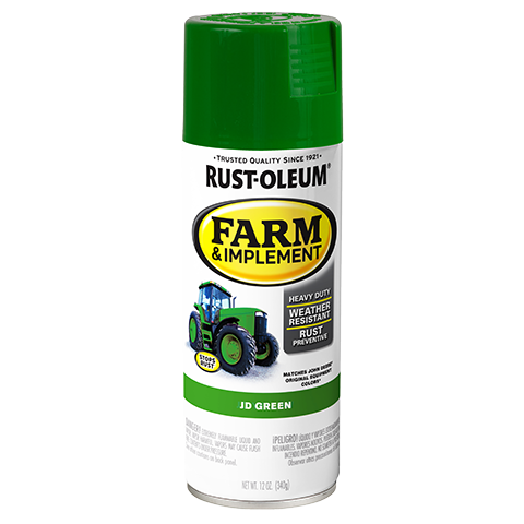 Rust-Oleum Specialty Farm & Implement Gloss Spray Paint (12 oz, JD Green)