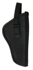 Bulldog DLX3 Pit Bull Hip Holster Black Nylon OWB 2.5-3.75  Compact Auto, Most Right Hand