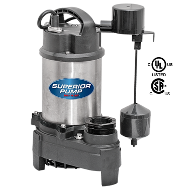 Superior Pump 3/4 HP Sump / EFFLUENT (3/4 HP)