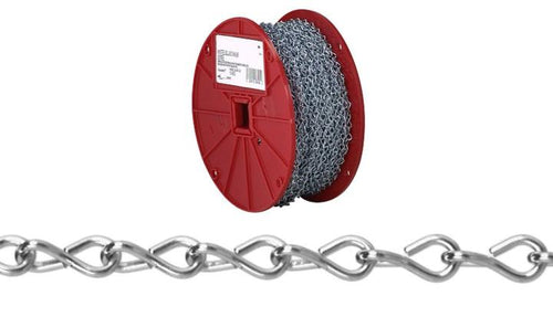 Campbell #12 Steel Single Jack Chain, Zinc Plated