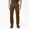 Dickies FLEX Regular Fit Duck Carpenter Pants (Stonewashed Timber Brown)