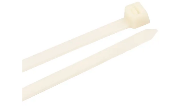 Forney Cable Ties Natural Heavy-Duty (12