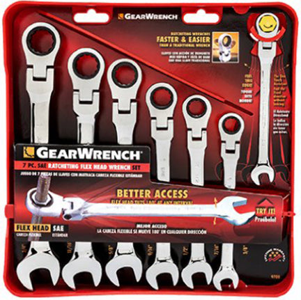 GEARWRENCH 7PC SAE FLEX SET