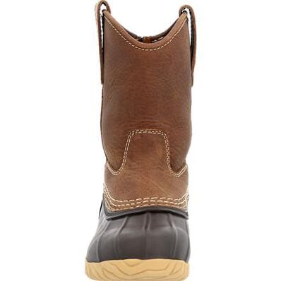 Georgia Boot Marshland Big Kids' Pull On Duck Boot (Brown)