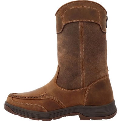 Georgia Boot Athens SuperLyte Waterproof Wellington Pull-On Boot