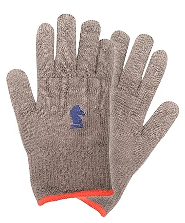 Classic Rope Company Winter Barn Gloves (Medium, Grey)