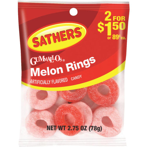 Sathers 2.75 Oz. Melon Rings