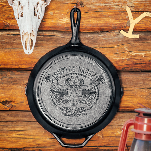 Lodge Manufacturing Co Yellowstone™ Cast Iron Steer Skillet (12)