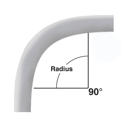 Cantex 2 in. x 90-Degree x 36 in. Radius Plain End Schedule 40 Special Radius Elbow