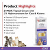 ZYMOX Enzymatic Topical Cream with 0.5% Hydrocortisone for Cats & Kittens