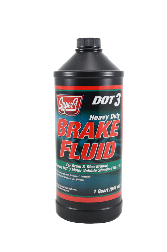 Smitty's Supply Super S DOT 3 Brake Fluid Quart (Quart)