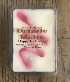 Swan Creek Candle Break-Apart Drizzle Melts Happy Holliberry (5.25 oz)