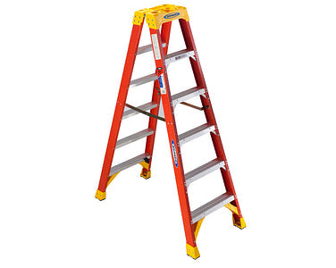 Werner 6ft Type IA Fiberglass Twin Ladder T6206 (6 ft.)