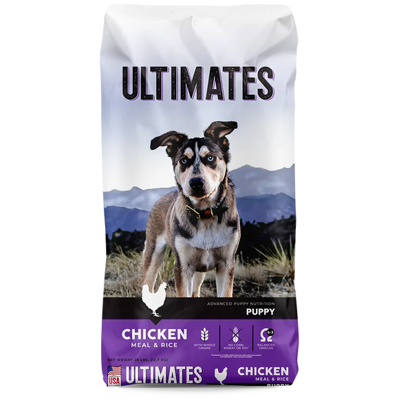 Ultimates Chicken Meal & Rice For Puppies (5 lb)