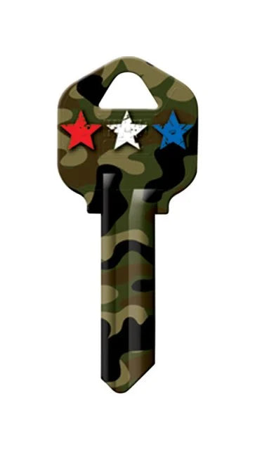 Hy-ko Products Camo with Stars Blank Key - Saltillo, MS - Scruggs Farm ...