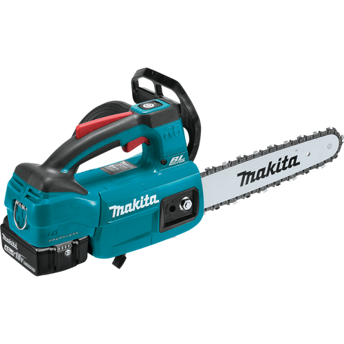Makita 18V LXT® Lithium‑Ion Brushless Cordless 10 Top Handle Chain Saw Kit (4.0Ah)