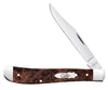 Case Smooth Brown Maple Burl Wood Slimline Trapper (Brown Maple Burl Wood)