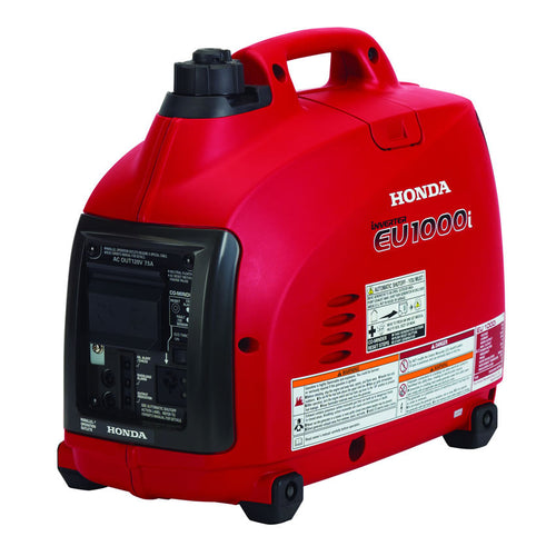 Honda EU1000i Super Quiet Gasoline Powered Portable Inverter Generator (1000 Watts)