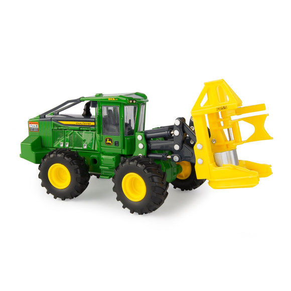 John Deere 1:50 Scale 843L-II Wheeled Feller Buncher Die-Cast Metal Replica – Prestige Collection (Die-cast metal replica features)