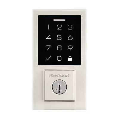 Kwikset 270 SmartCode Contemporary Electronic Deadbolt (Matte Black)