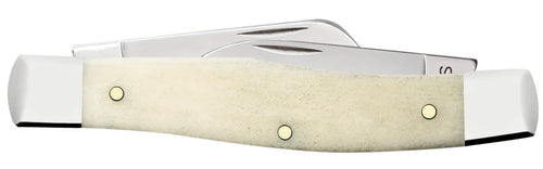 Case Knives Smooth Natural Bone Medium Stockman