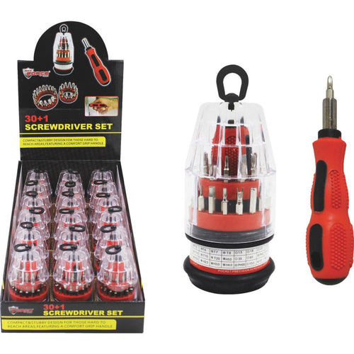 Diamond Visions 30-Piece Multi-Bit Set + Screwdriver