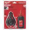 Milwaukee 100 Ft. Bold Chalk Line Reel and Chalk, Red