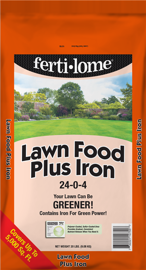 Ferti-Lome Lawn Food Plus Iron 24-0-4
