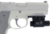 Aimshot KT6132 Classic Laser  Red Laser 5mW Pistol with Rail 632 nm Wavelength Black Matte Anodized