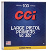 CCI 0012 Standard Pistol No. 300 Large Pistol Primer 100 Per Box 10 Boxes Per Case Total 1000