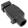 Grovtec US Inc GTSW322 Side Mount Low Profile Black Hardcoat Anodized Push Button Base