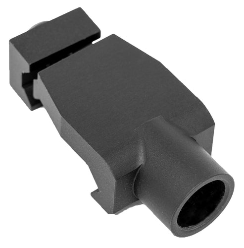 Grovtec US Inc GTSW322 Side Mount Low Profile Black Hardcoat Anodized Push Button Base