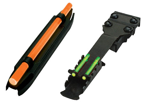 Hiviz C4001 C-Series Sight Set Win 1300, 1400, Super X2/ Moss Green Fiber Optic Black from .328 to .437 (21/64 to 7/16) (8.3mm to 11.1mm)