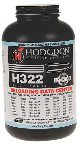 Hodgdon 3221 Extreme H322 Smokeless Rifle 1 lb