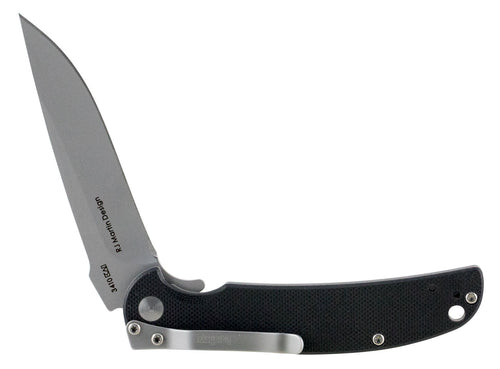 Kershaw 3410 Chill  3.10 Drop Point Plain 8Cr13MoV Bead Blasted G10 Black Handle Folding