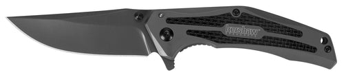 Kershaw 8300 DuoJet  3.25 Clip Point Plain TiCN Gray 8Cr13MoV TiCN Gray Stainless Steel Handle Folding