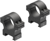 Leupold 180944 Open Range Cross-Slot  Picatinny Rail 1 Medium Black Matte