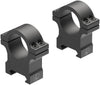 Leupold 180945 Open Range Cross-Slot  Picatinny Rail 1 High Black Matte