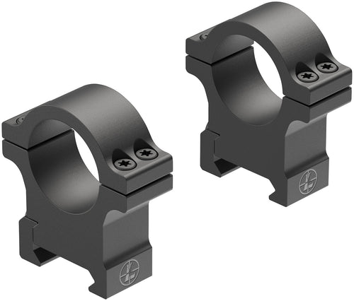 Leupold 180945 Open Range Cross-Slot  Picatinny Rail 1 High Black Matte