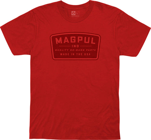 Magpul MAG1111-610-2X Go Bang Parts  Red 2XL Short Sleeve