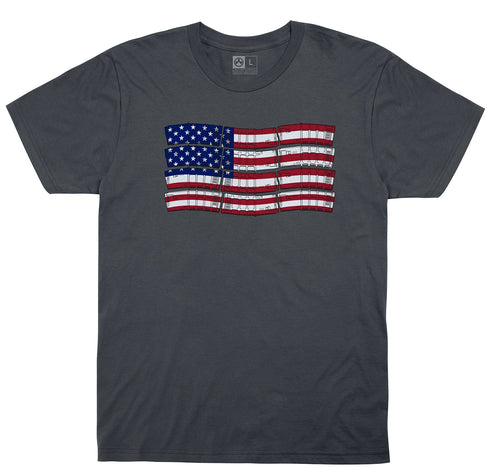 Magpul MAG1180-010-L PMag-Flag  Charcoal Gray Large Short Sleeve