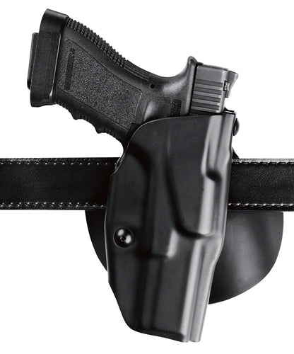 Safariland 637801411 ALS  Paddle Holster Black SafariLaminate Belt S&W J Frame Right Hand