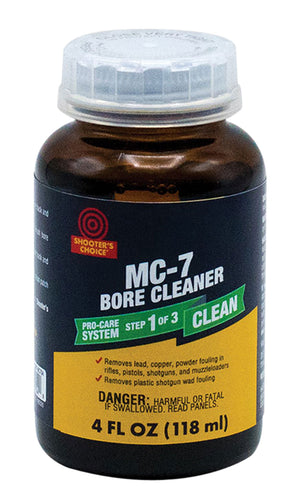 Shooters Choice MC704 MC 7 Bore Cleaner and Conditioner 4 oz Bottle
