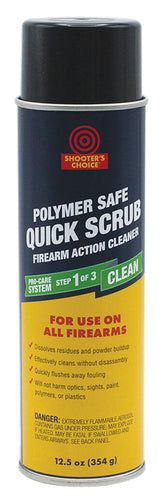 Shooters Choice PSQ12 Polymer Safe Quick Scrub 12.50 oz Aerosol