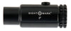 Sightmark SM19063 T-3 Magnifier  3x 23mm Matte Black with LQD Flip to Side Mount