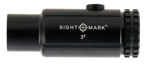 Sightmark SM19063 T-3 Magnifier  3x 23mm Matte Black with LQD Flip to Side Mount