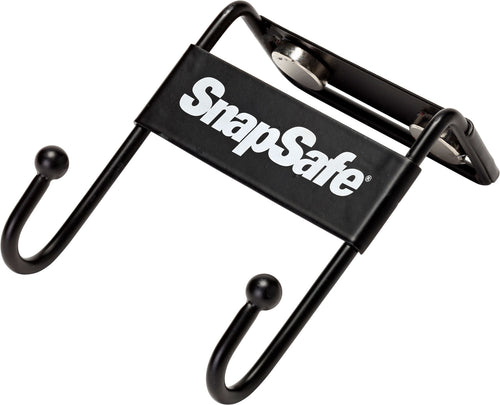 SnapSafe 75911 Magnetic Safe Hook Black Steel