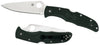 Spyderco C10FPGR Endura 4 Lightweight 3.88 VG-10 Stainless Steel Flat Ground FRN Green Handle Folding